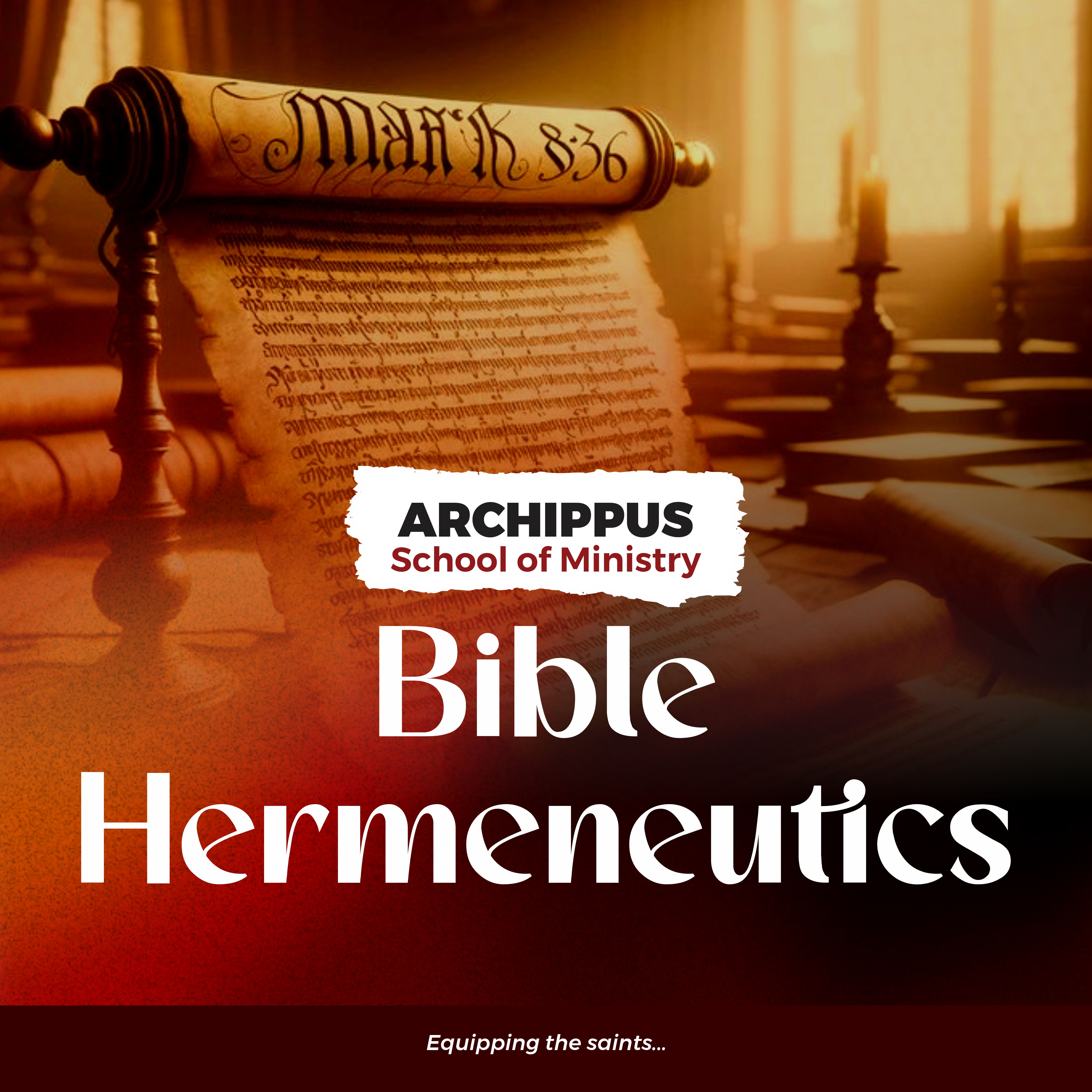 BIBLICAL HERMENEUTICS
